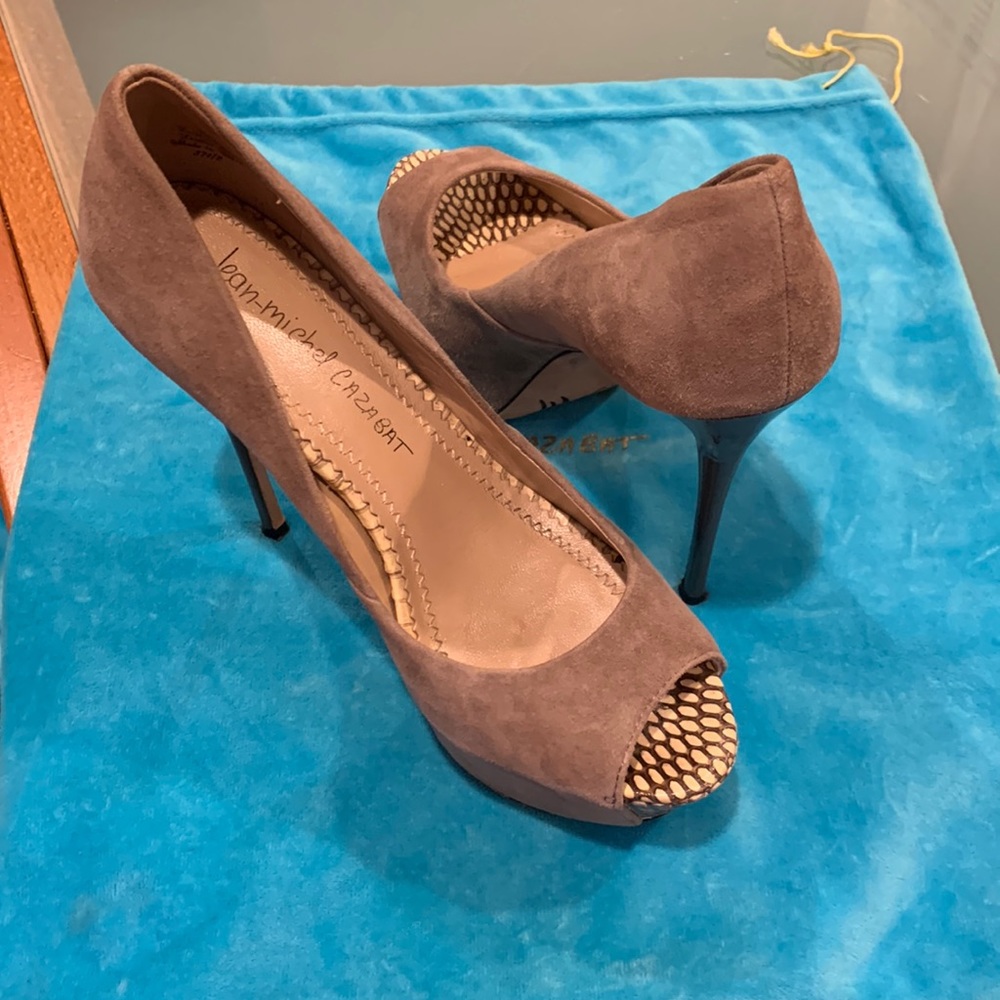 Used Jean-Michel Cazabat Nude Pumps, size 37.5.